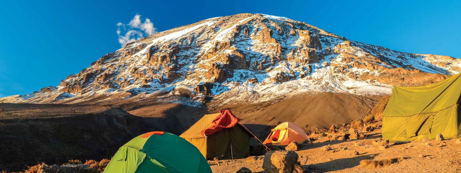 Onto the Shira Plateau